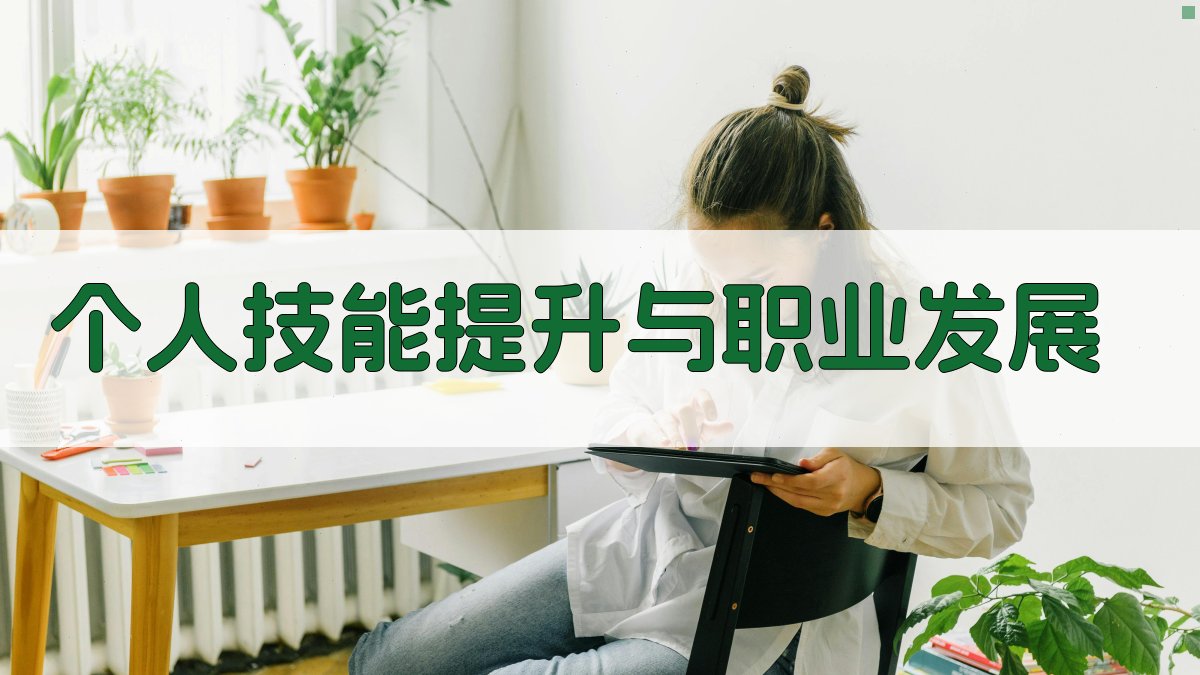 个人技能提升与职业发展 图4