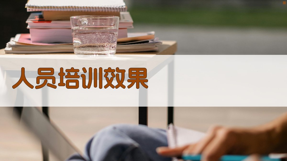 人员培训效果 图2