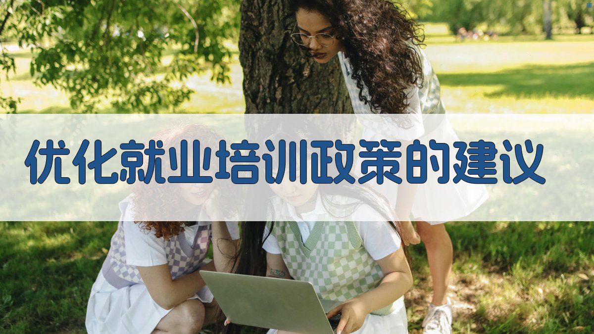 优化就业培训政策的建议 图2
