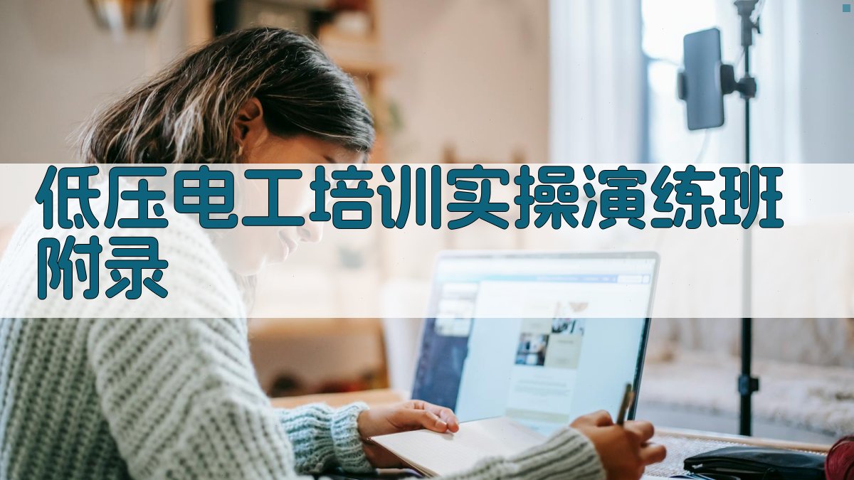 低压电工培训实操演练班 · 附录 图2