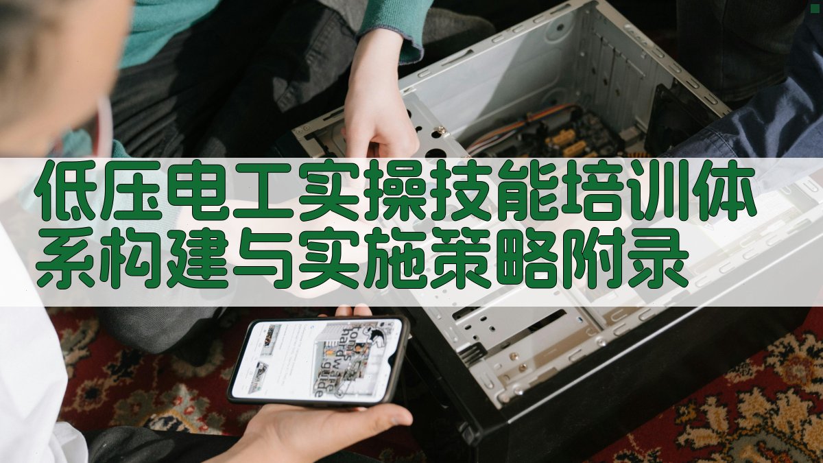 低压电工实操技能培训体系构建与实施策略 · 附录 图5