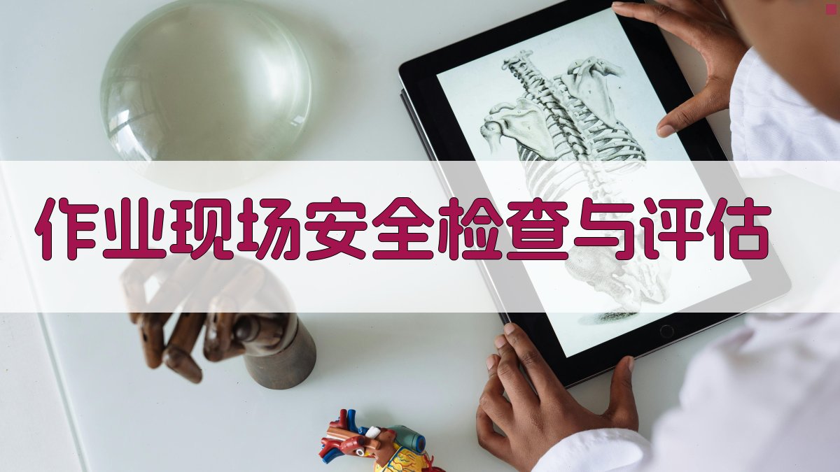 作业现场安全检查与评估 图4