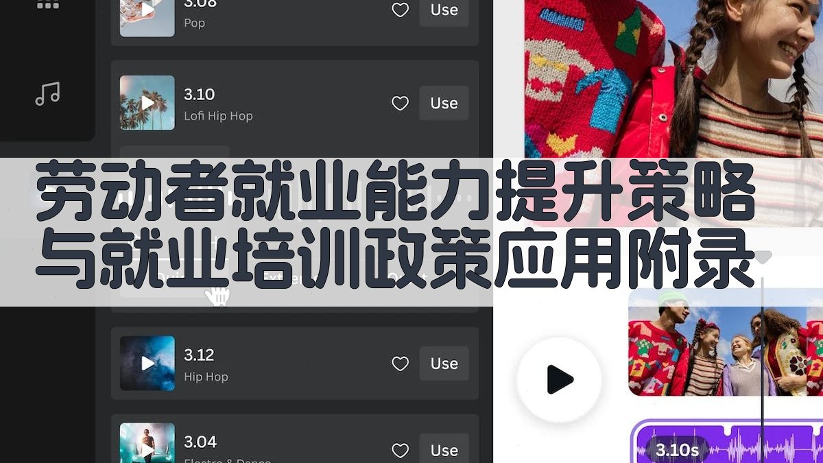 劳动者就业能力提升策略与就业培训政策应用 · 附录 图4