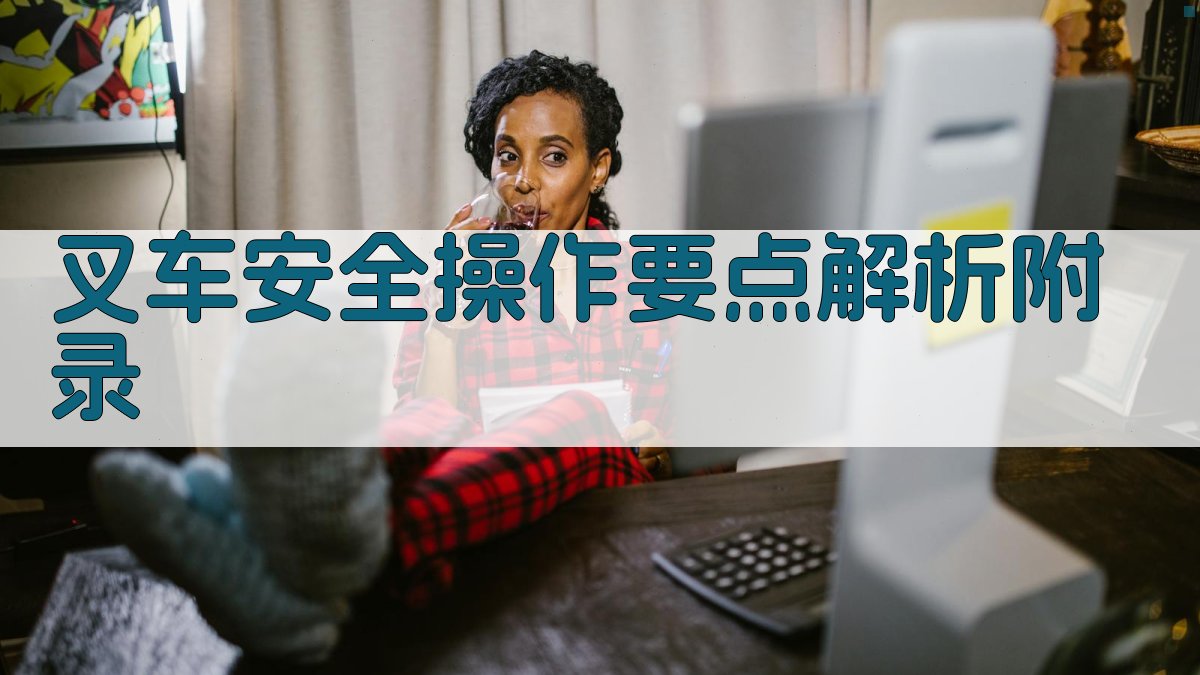 叉车安全操作要点解析 · 附录 图4