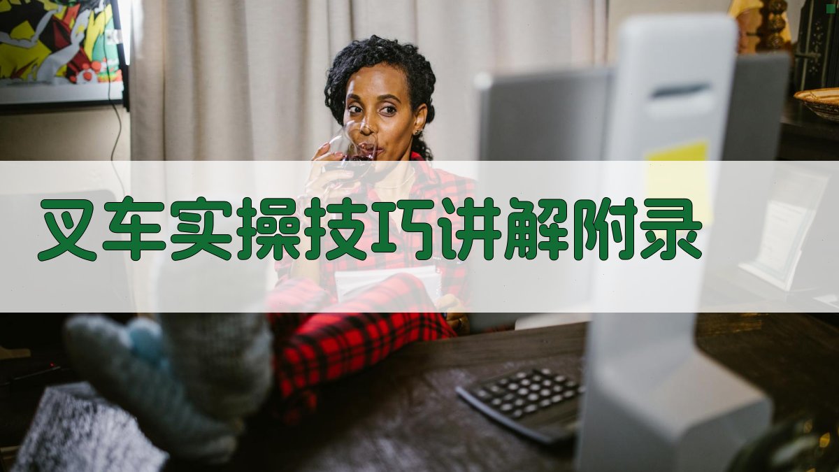 叉车实操技巧讲解 · 附录 图4