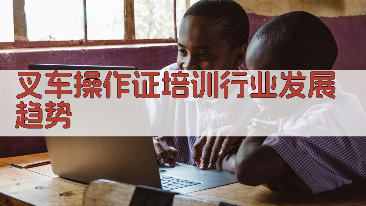 叉车操作证培训行业发展趋势 图3