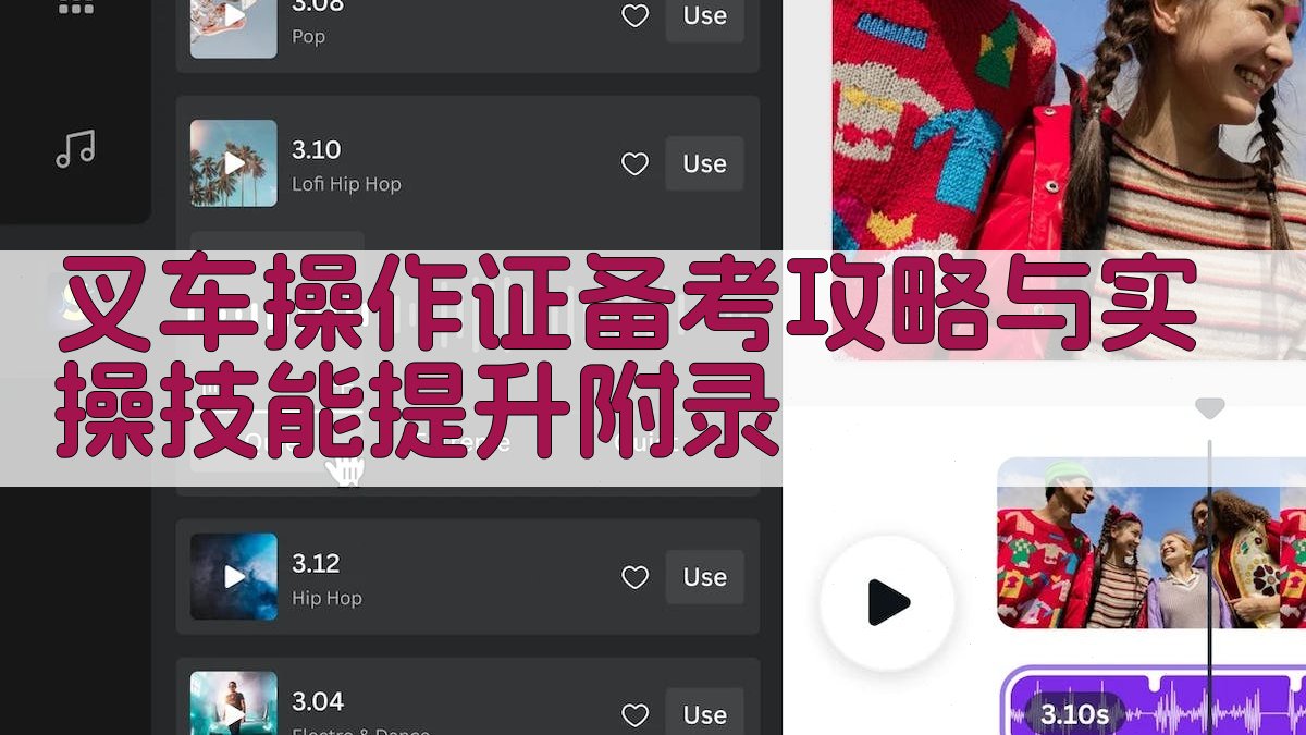 叉车操作证备考攻略与实操技能提升 · 附录 图4