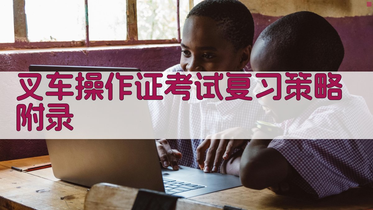 叉车操作证考试复习策略 · 附录 图3