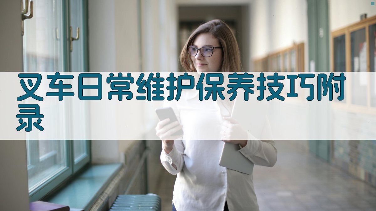 叉车日常维护保养技巧 · 附录 图5