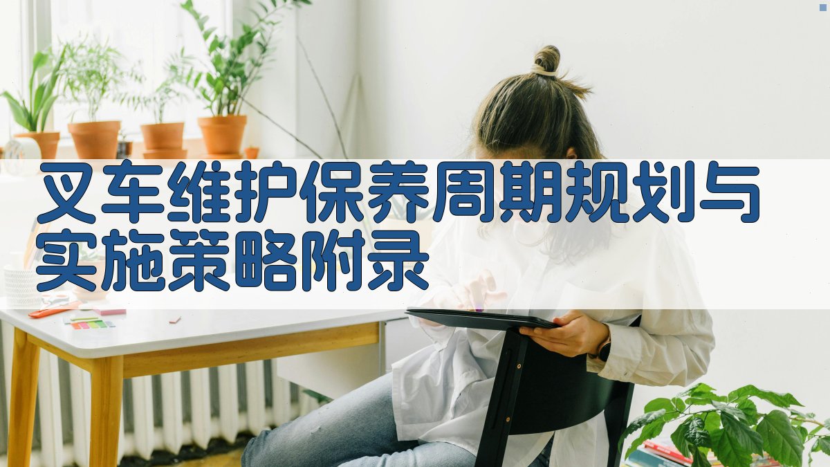 叉车维护保养周期规划与实施策略 · 附录 图2