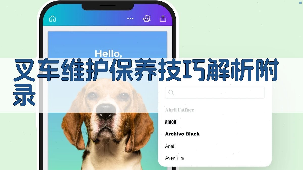 叉车维护保养技巧解析