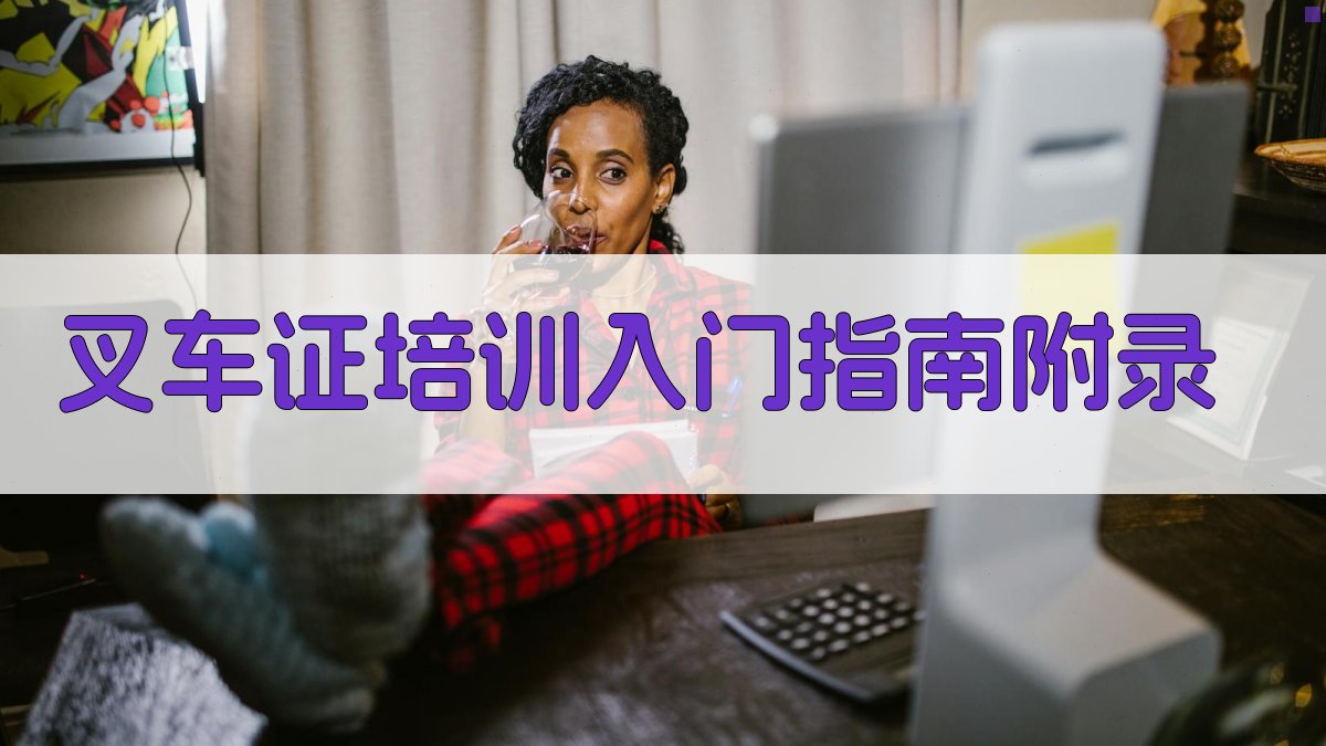 叉车证培训入门指南 · 附录 图5