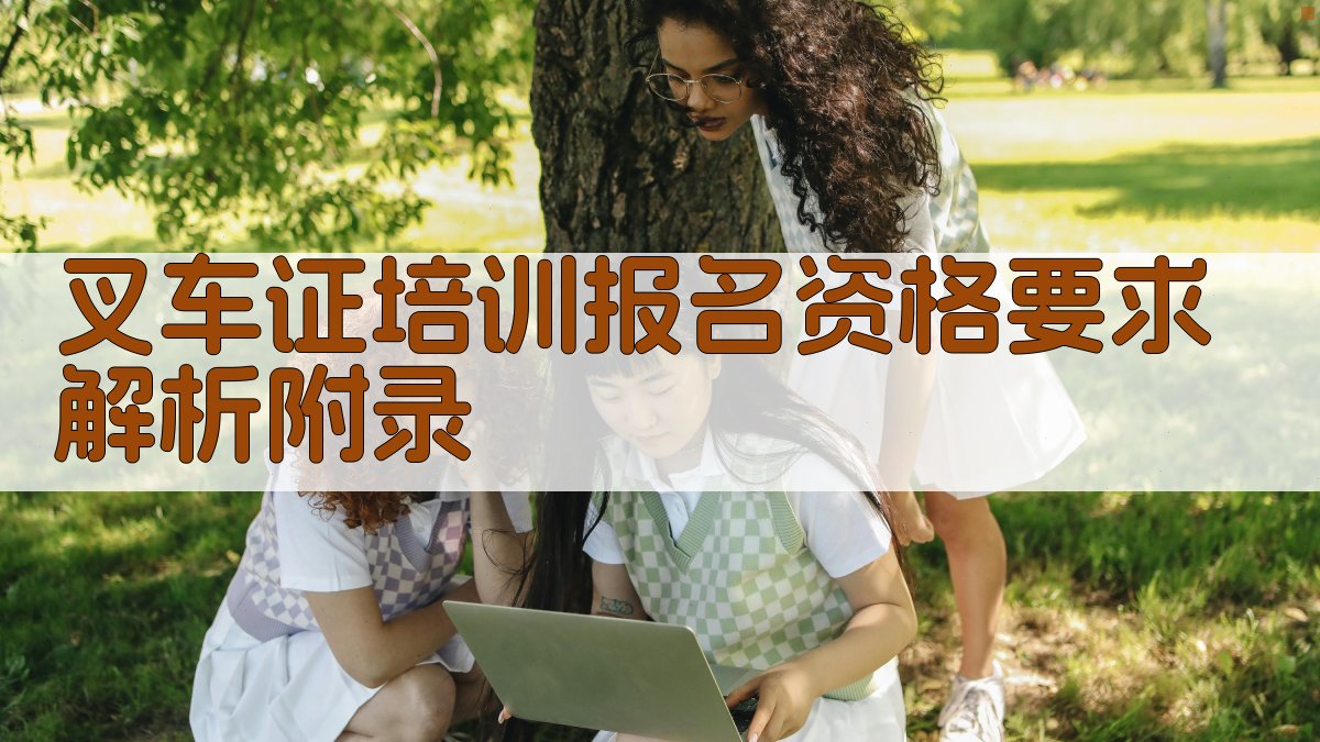 叉车证培训报名资格要求解析 · 附录 图3