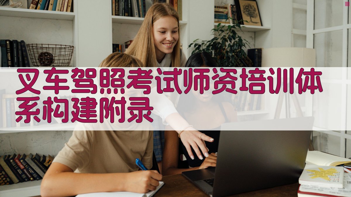叉车驾照考试师资培训体系构建 · 附录 图1