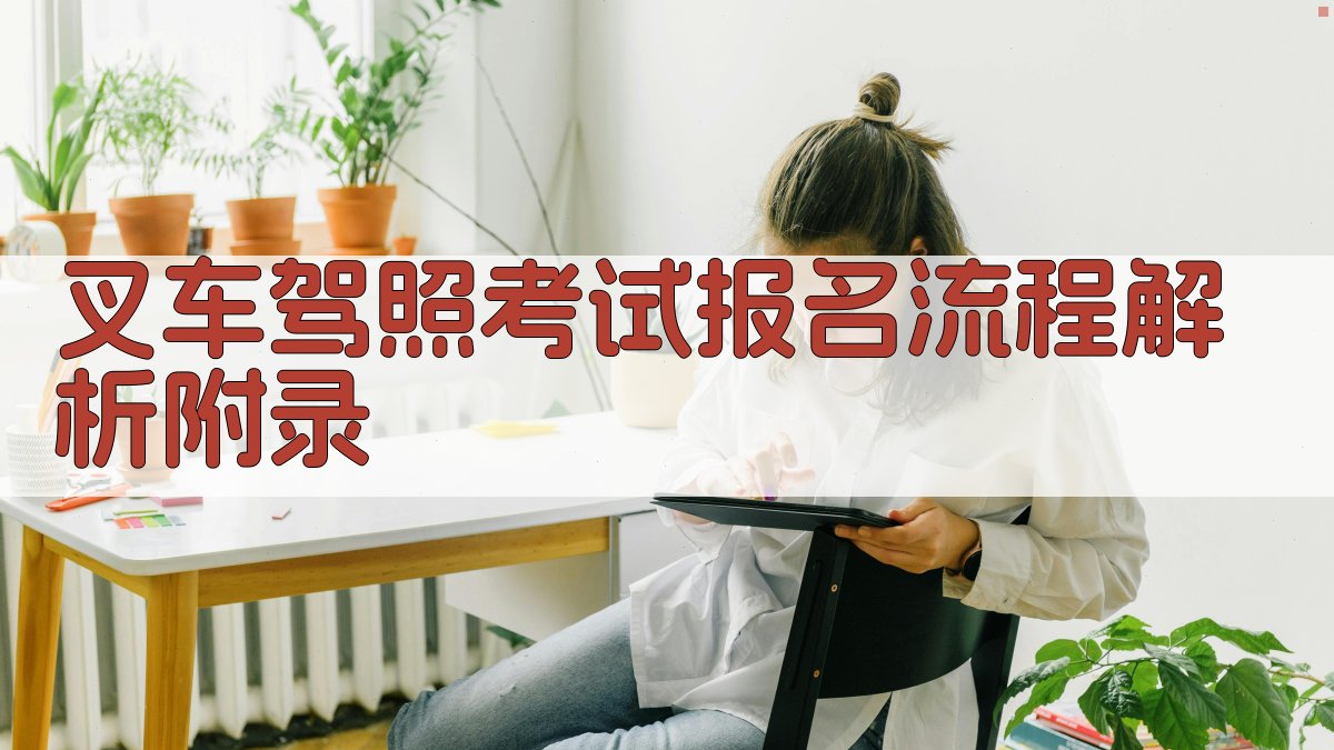 叉车驾照考试报名流程解析 · 附录 图2