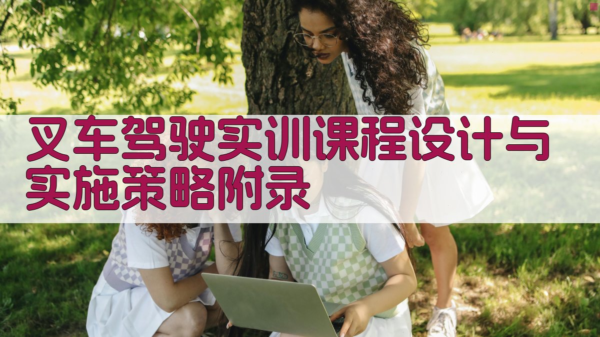 叉车驾驶实训课程设计与实施策略 · 附录 图4