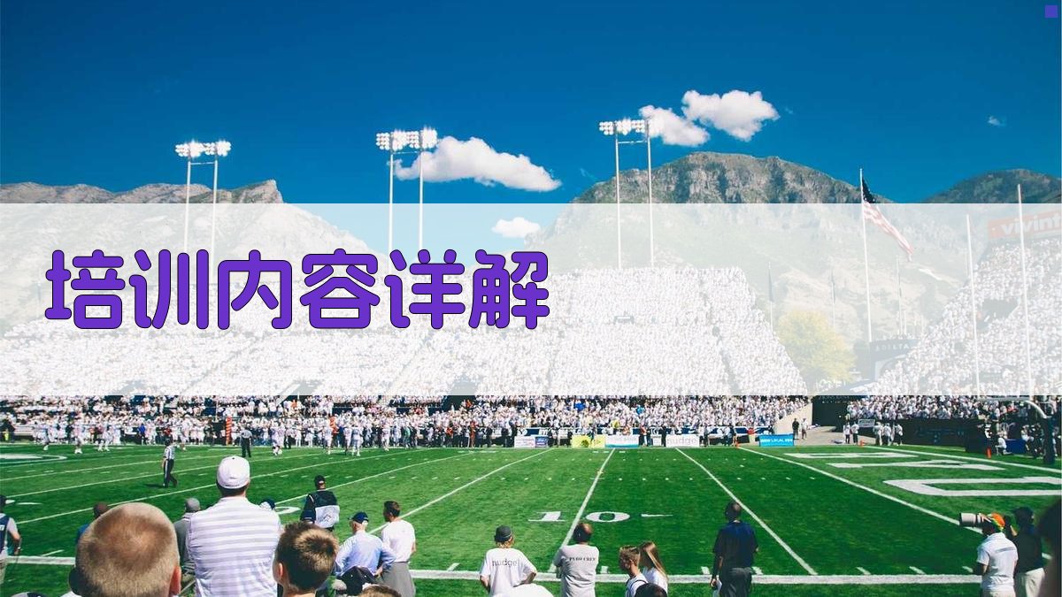 培训内容详解 图2