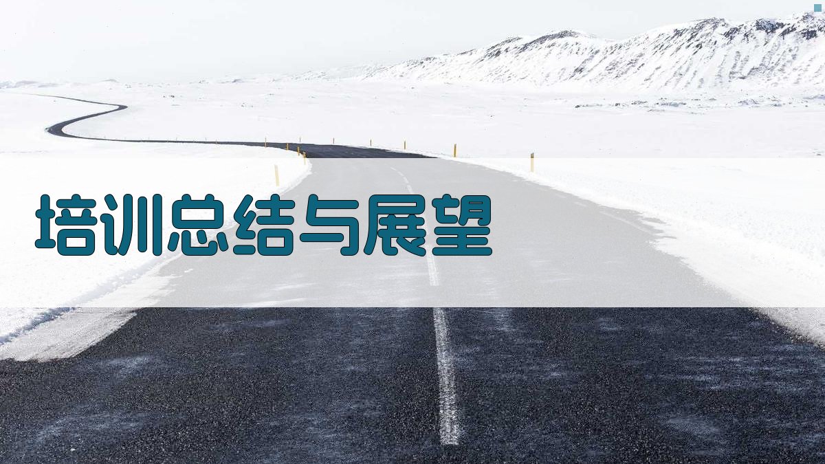 培训总结与展望 图3