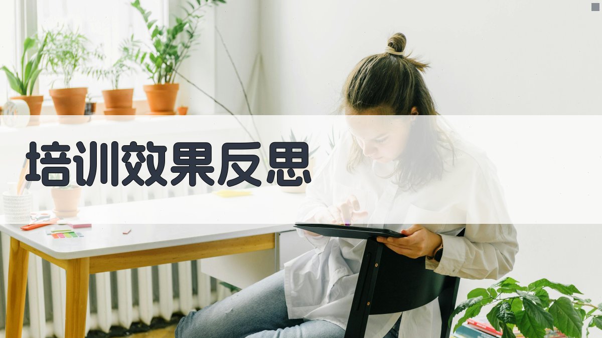 培训效果反思 图2