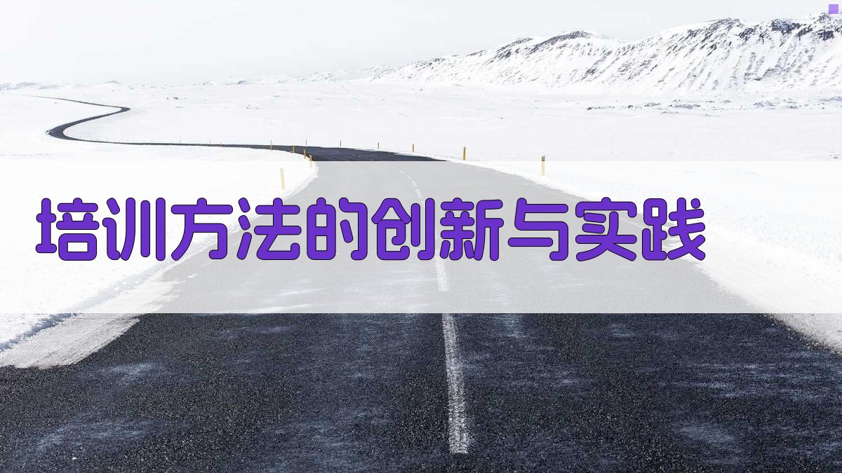 培训方法的创新与实践 图3
