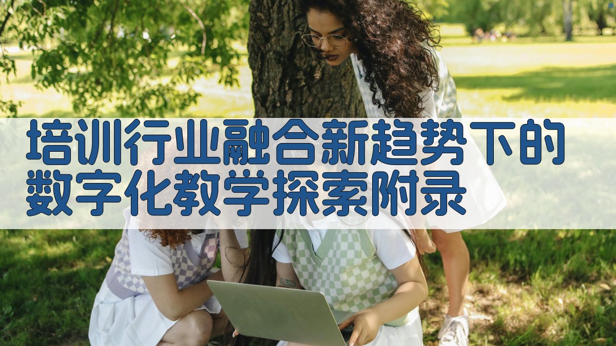 培训行业融合新趋势下的数字化教学探索 · 附录 图4