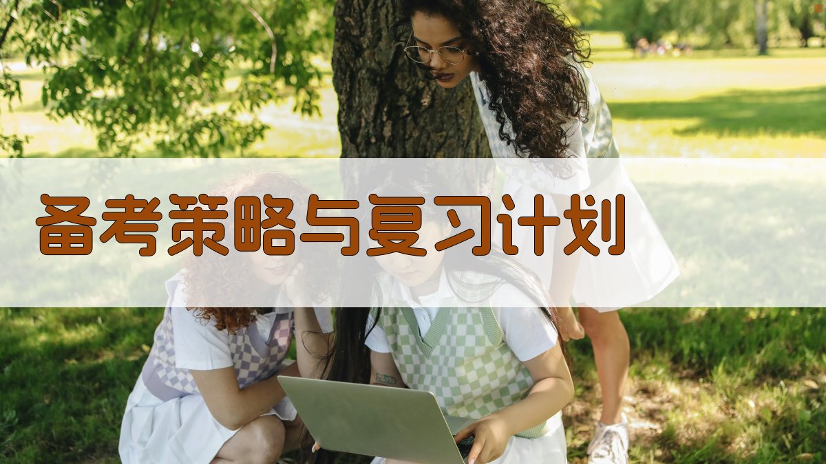 备考策略与复习计划 图2
