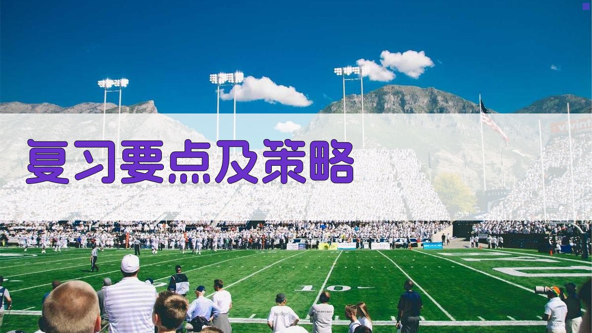 复习要点及策略 图3