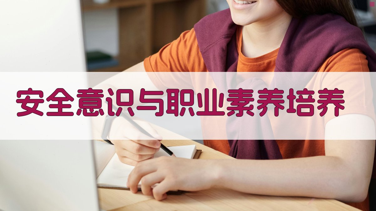 安全意识与职业素养培养 图3
