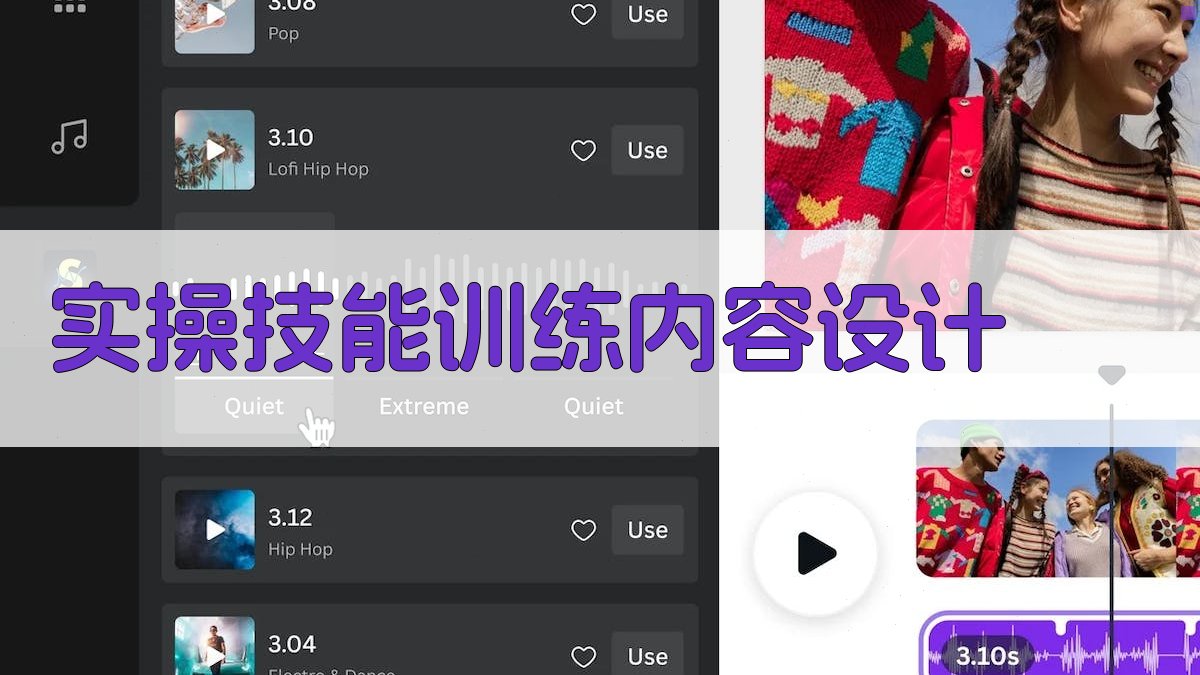 实操技能训练内容设计 图2