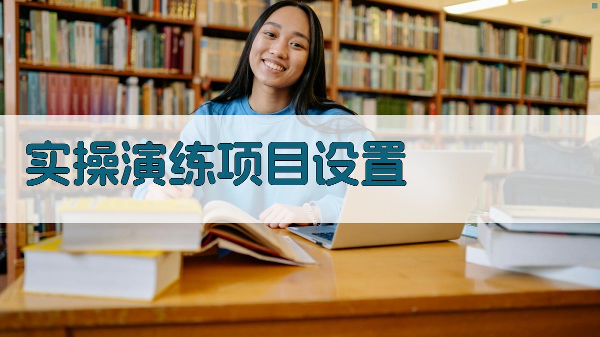 实操演练项目设置 图2