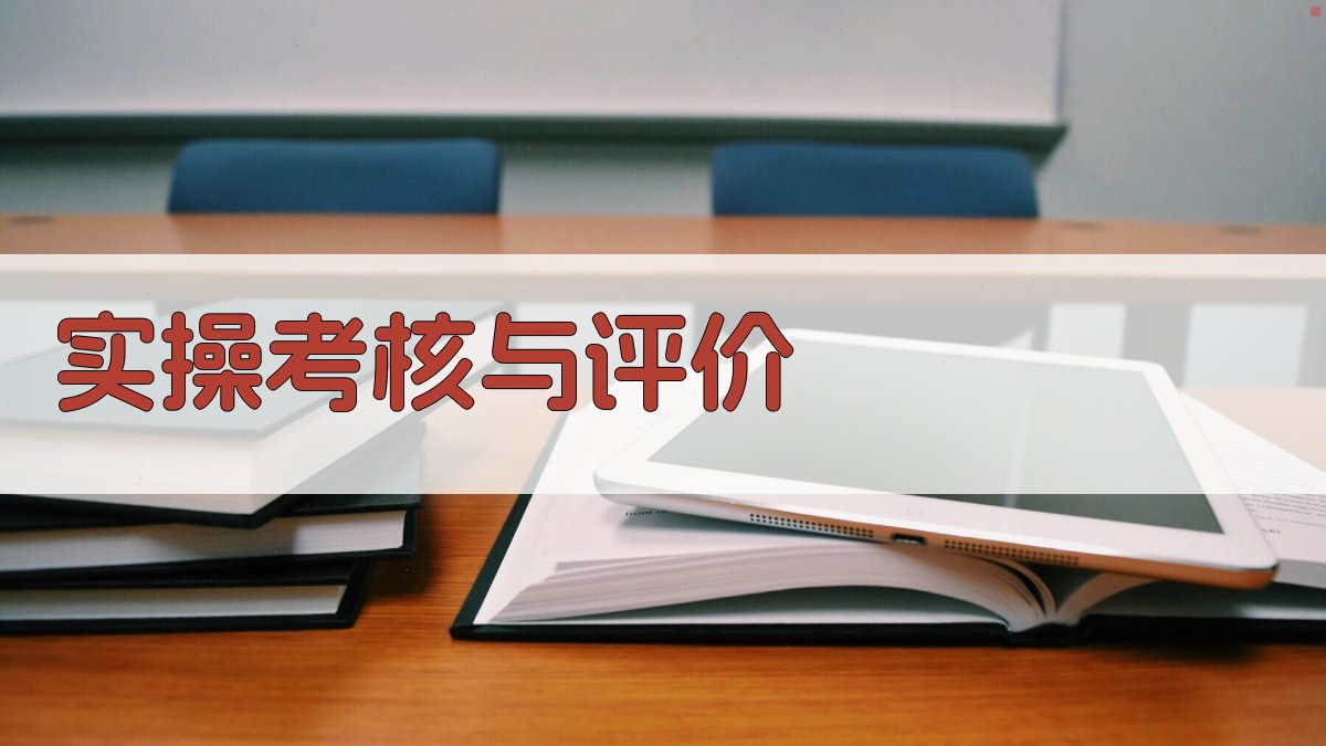 实操考核与评价 图3