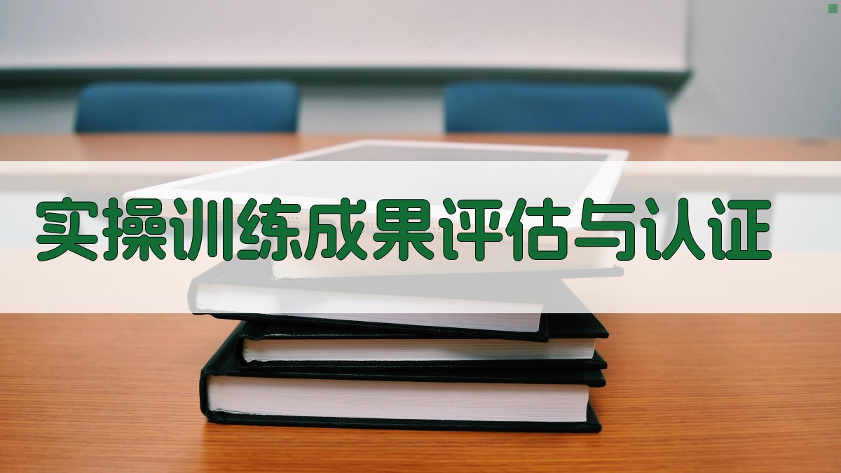 实操训练成果评估与认证 图3