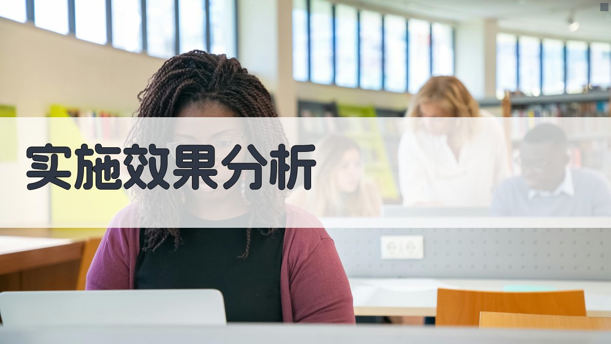 实施效果分析 图2