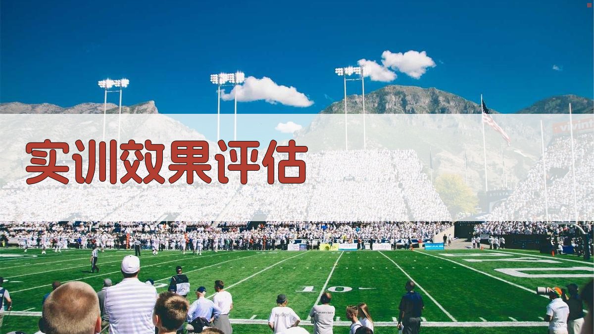 实训效果评估 图4