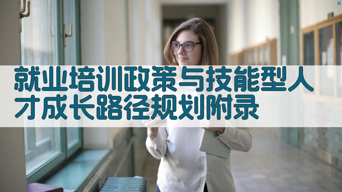 就业培训政策与技能型人才成长路径规划 · 附录 图2