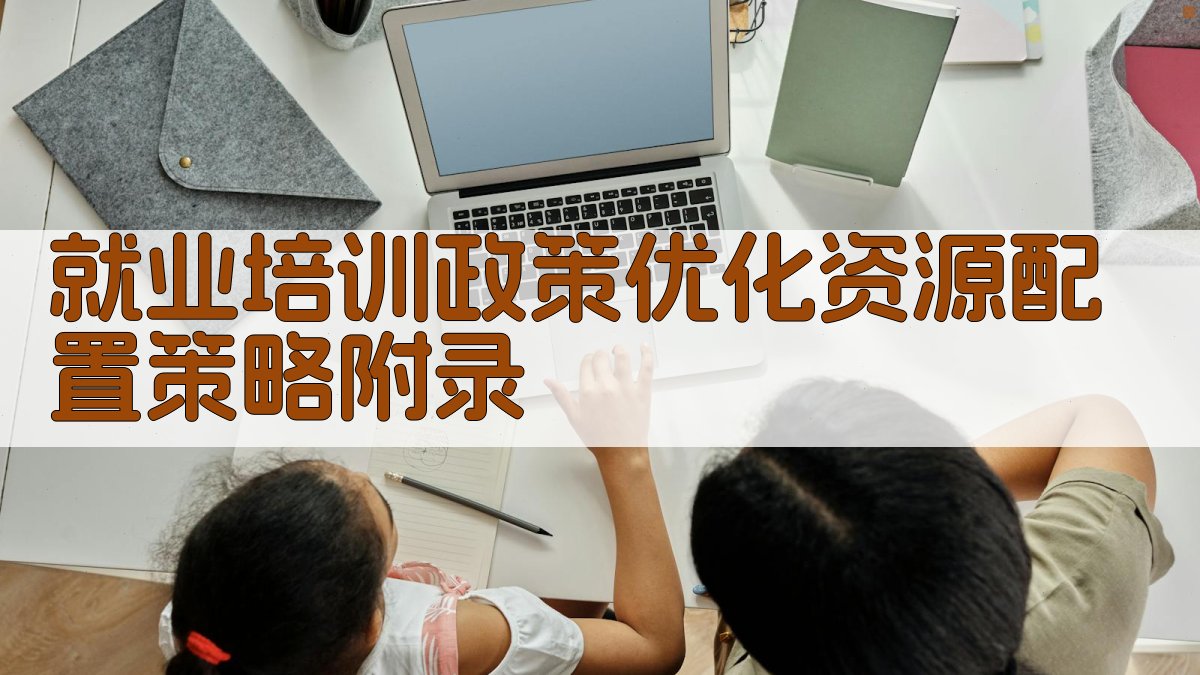 就业培训政策优化资源配置策略 · 附录 图3