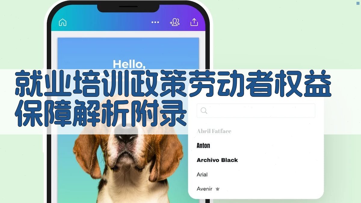 就业培训政策劳动者权益保障解析 · 附录 图4