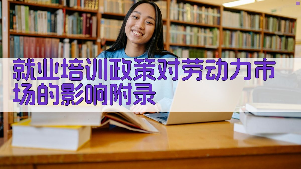 就业培训政策对劳动力市场的影响 · 附录 图3