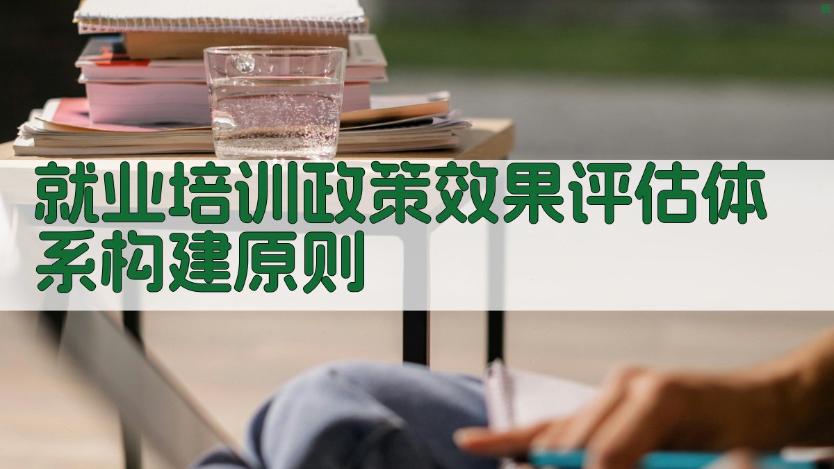 就业培训政策效果评估体系构建原则 图2
