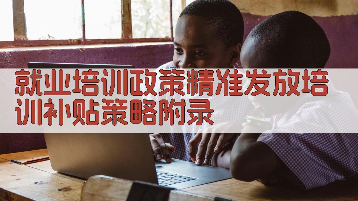 就业培训政策精准发放培训补贴策略