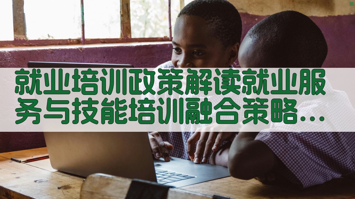 就业培训政策解读就业服务与技能培训融合策略 · 附录 图3