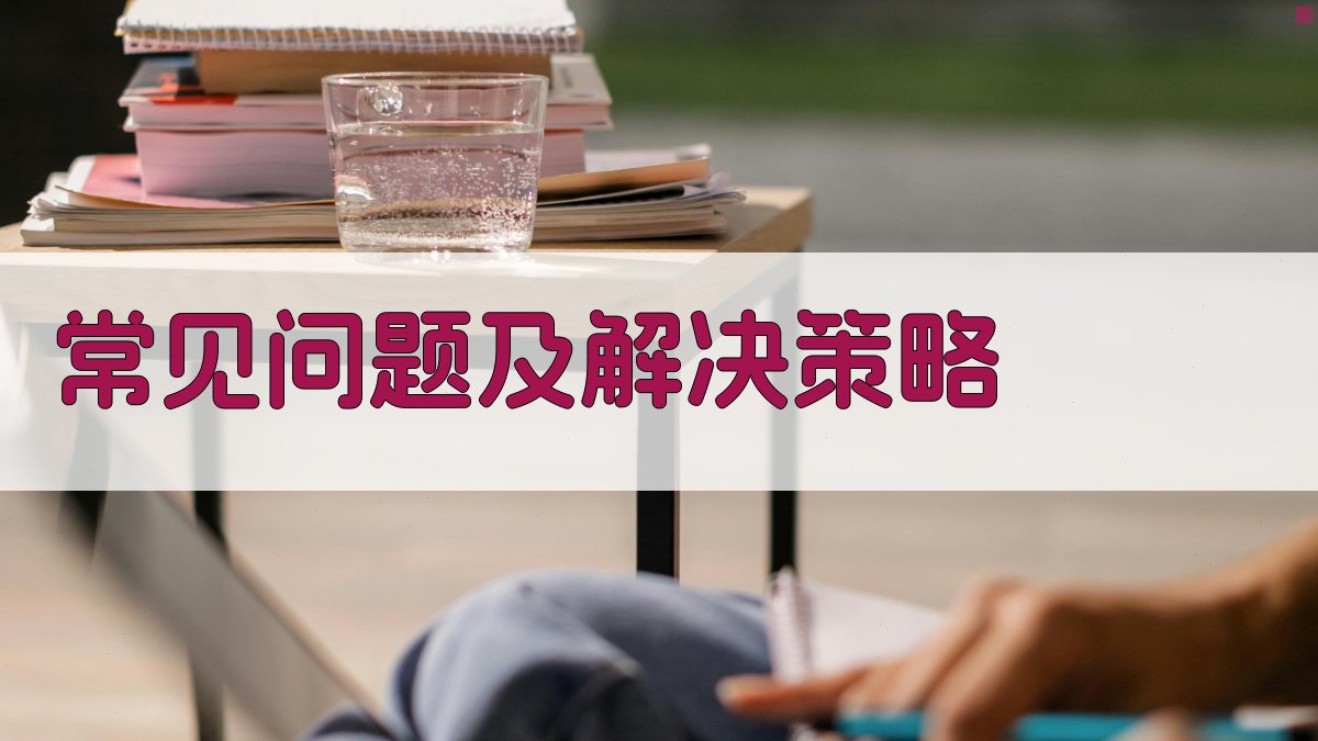 常见问题及解决策略 图3