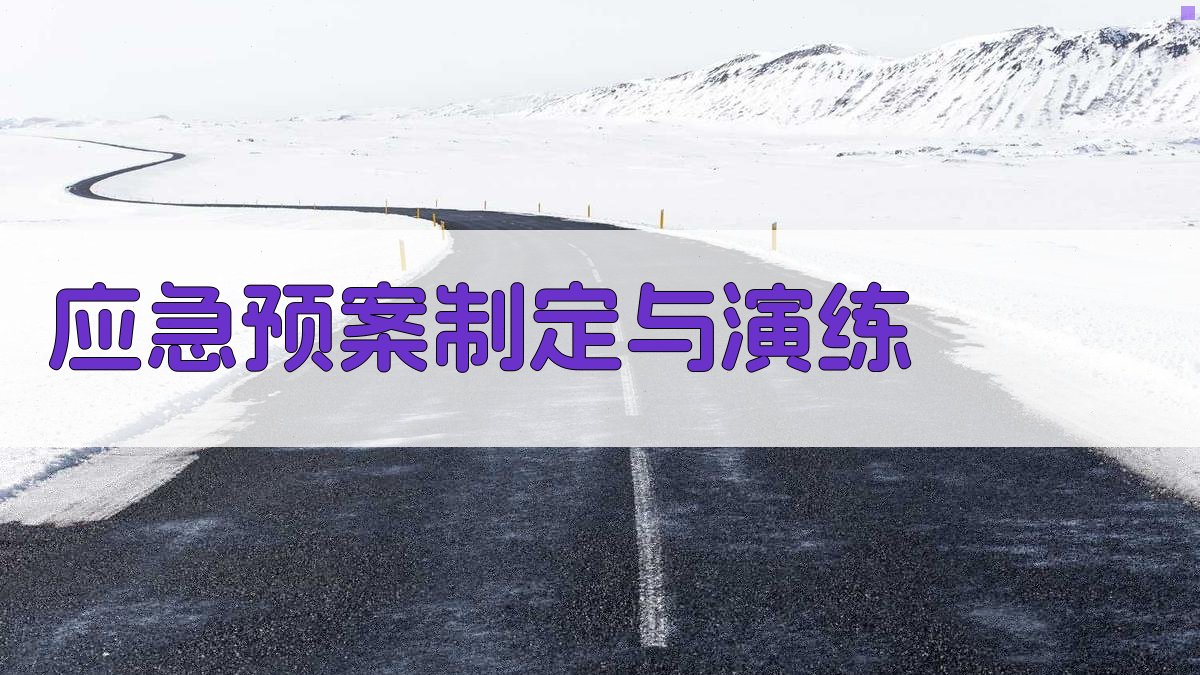 应急预案制定与演练 图3