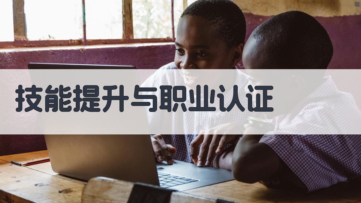 技能提升与职业认证 图2