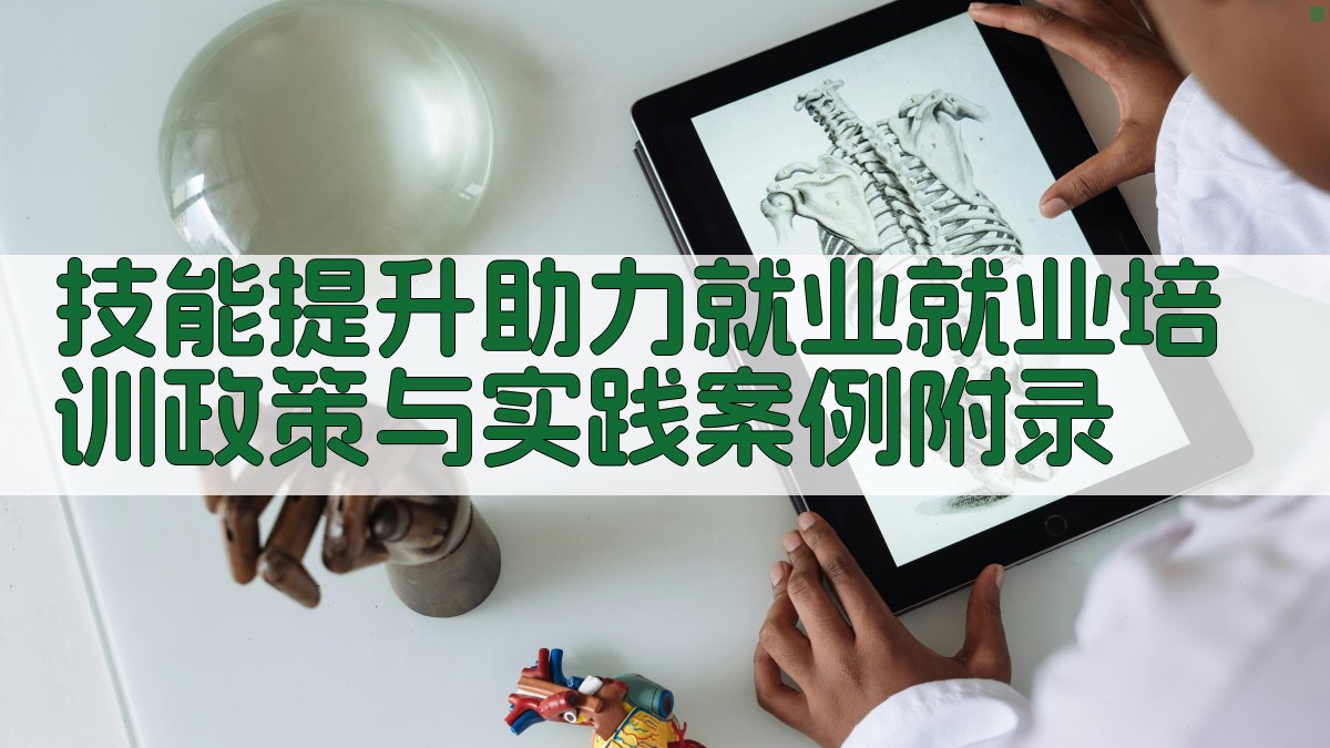 技能提升助力就业就业培训政策与实践案例 · 附录 图5