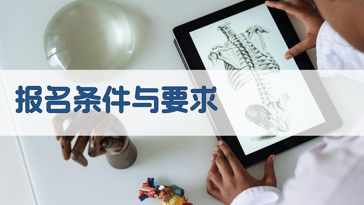 报名条件与要求 图3