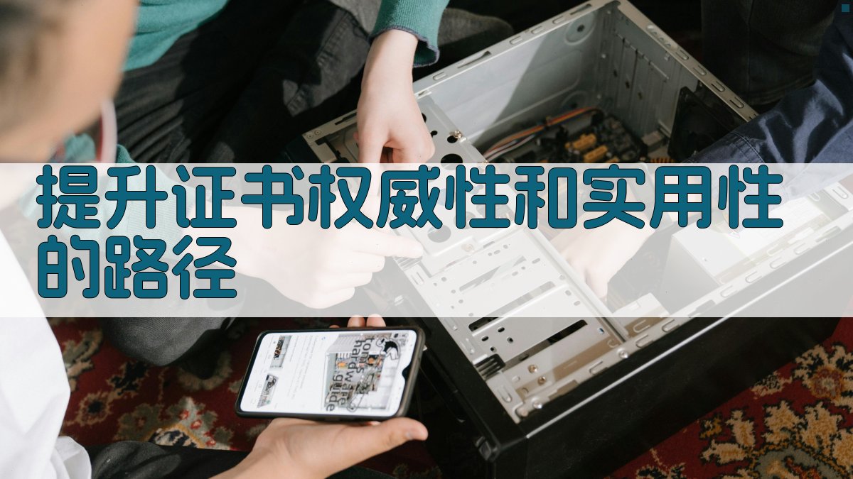 提升证书权威性和实用性的路径 图3