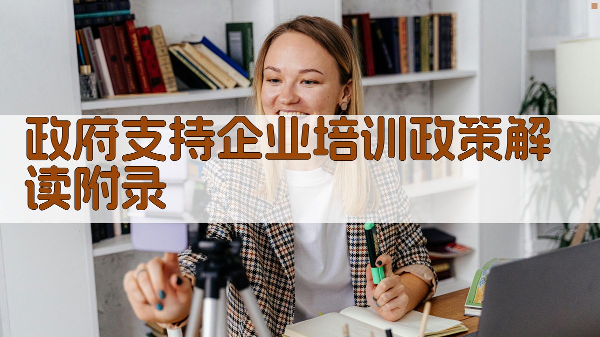 政府支持企业培训政策解读 · 附录 图4