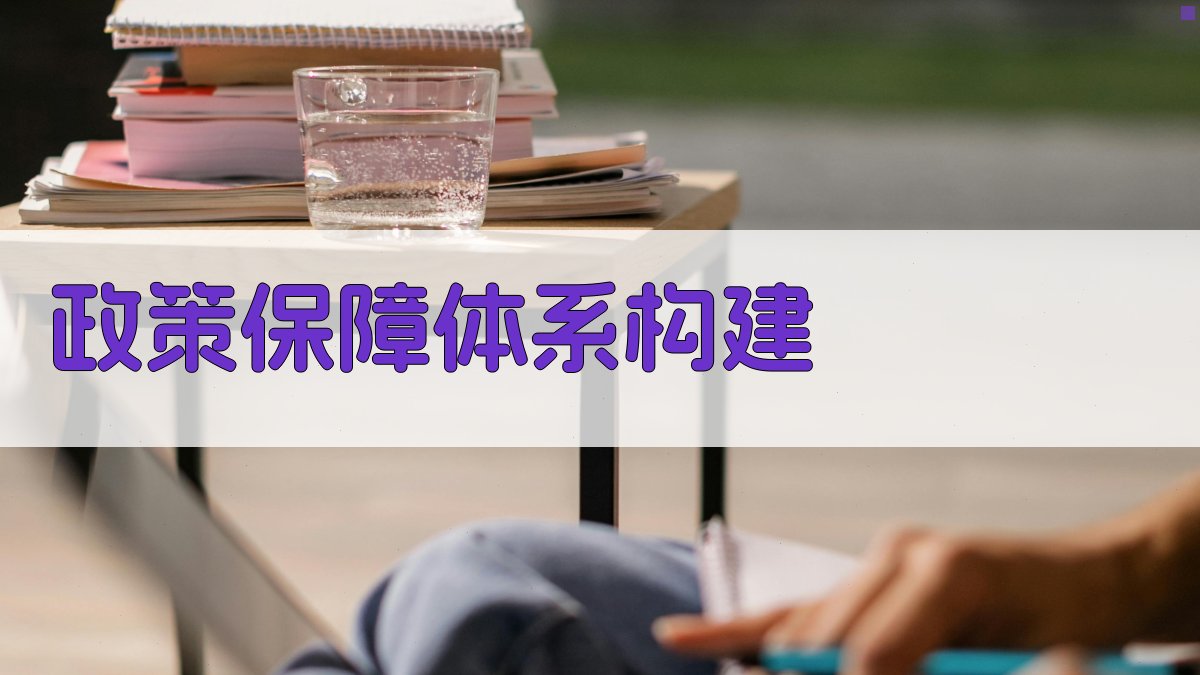 政策保障体系构建 图2