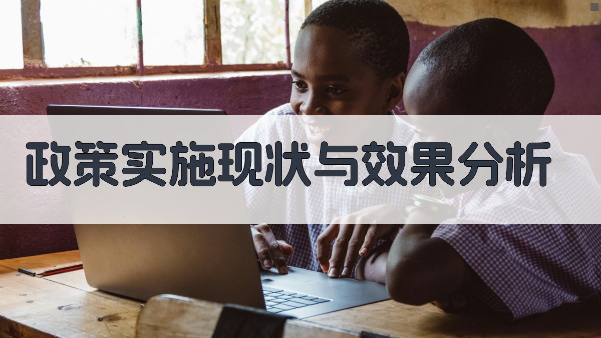 政策实施现状与效果分析 图3
